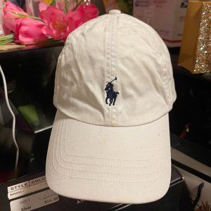white polo hat